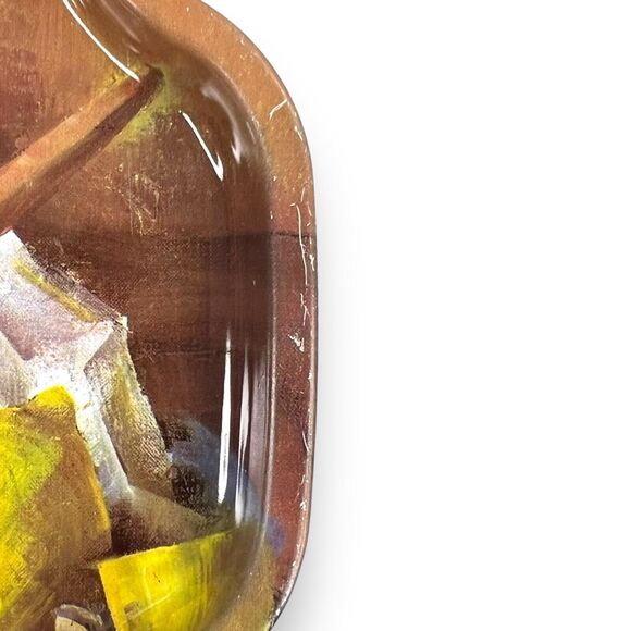 Vintage 4-Pack Elite Trays England Dessert Tea Service Fruit Small Trays 7.5" - Picture 8 of 16